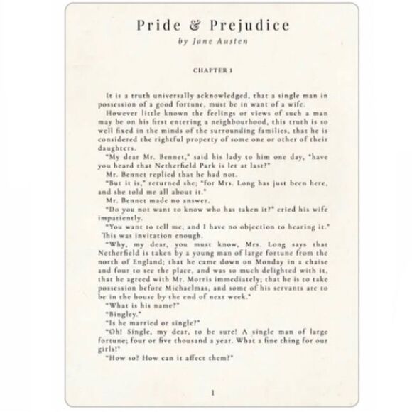 Pride and Prejudice Jane Austen Magnet - Picture 2 of 3